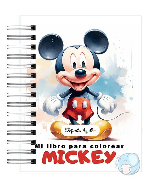 Libro para colorear Mickey Mouse