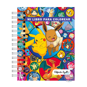 Libro para colorear Pokemon