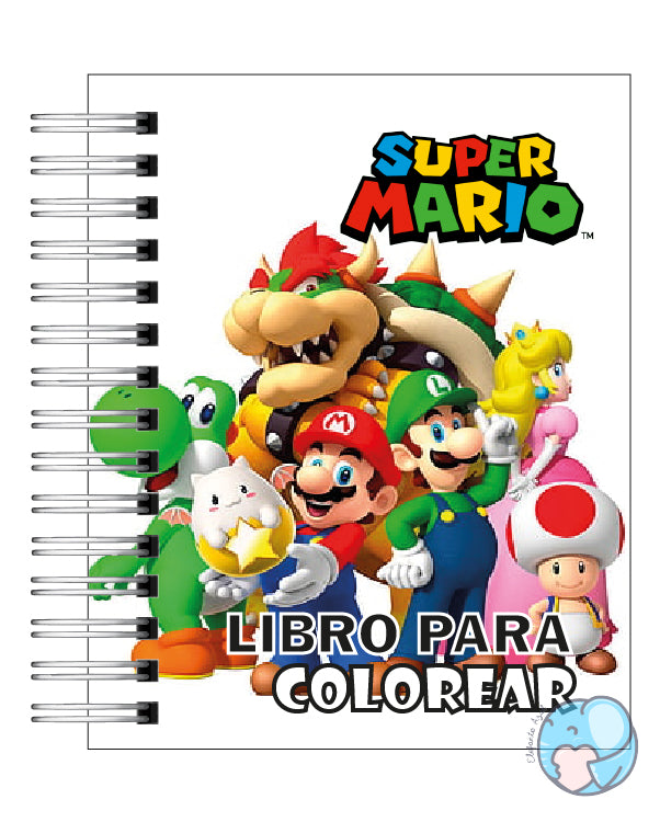 Libro para colorear Super Mario 11