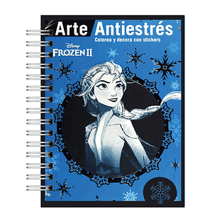 Libro Para Colorear Antiestrés  Frozen II