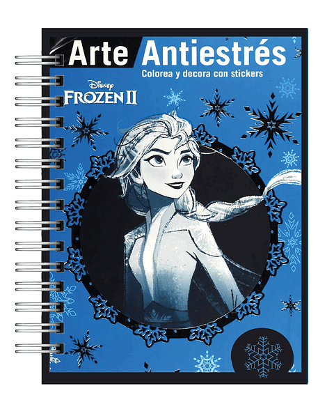 Libro Para Colorear Antiestrés  Frozen II