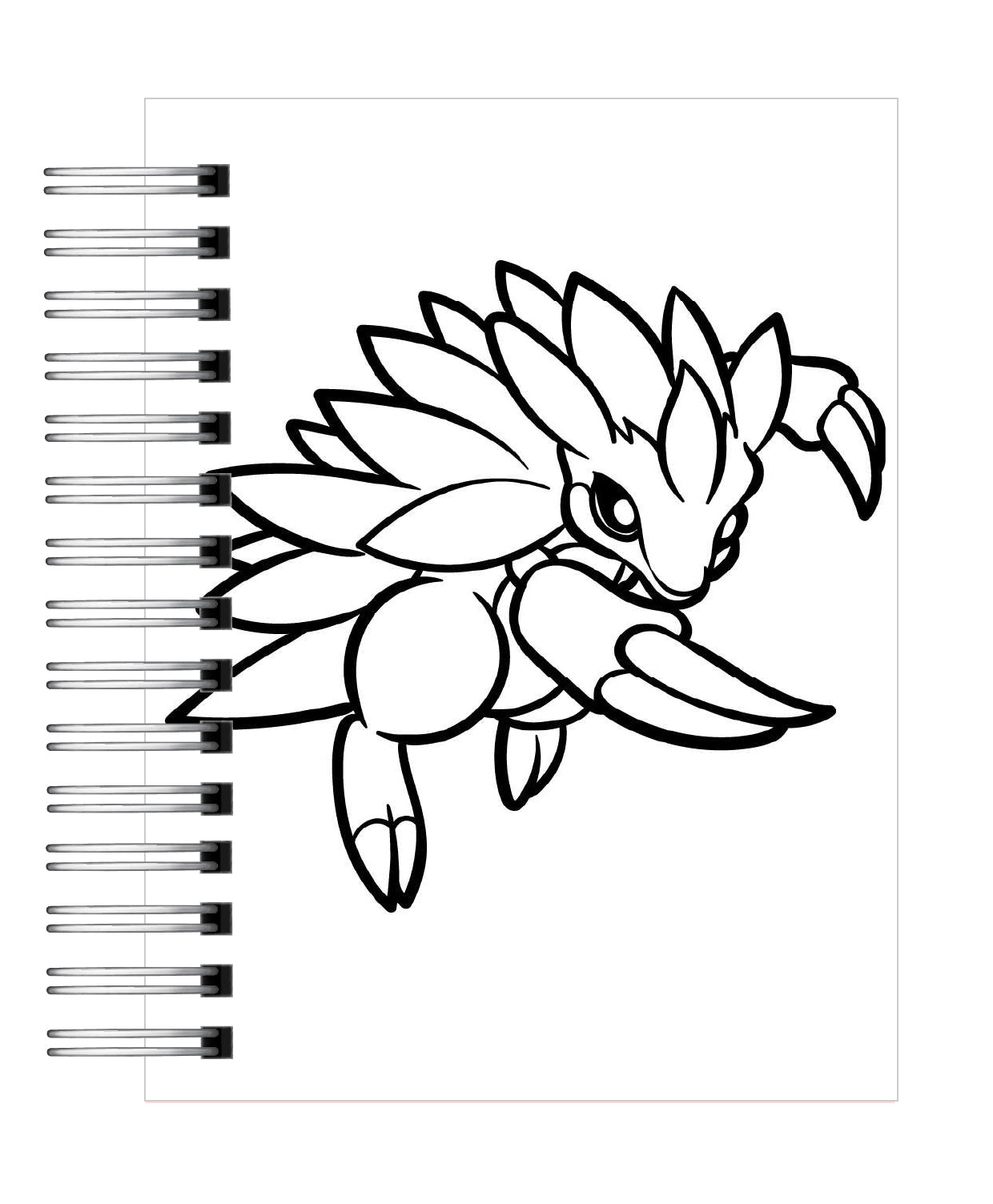 Libro para colorear Pokemon 2