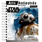 Libro Para Colorear Antiestrés  Star Wars - Miniatura 1