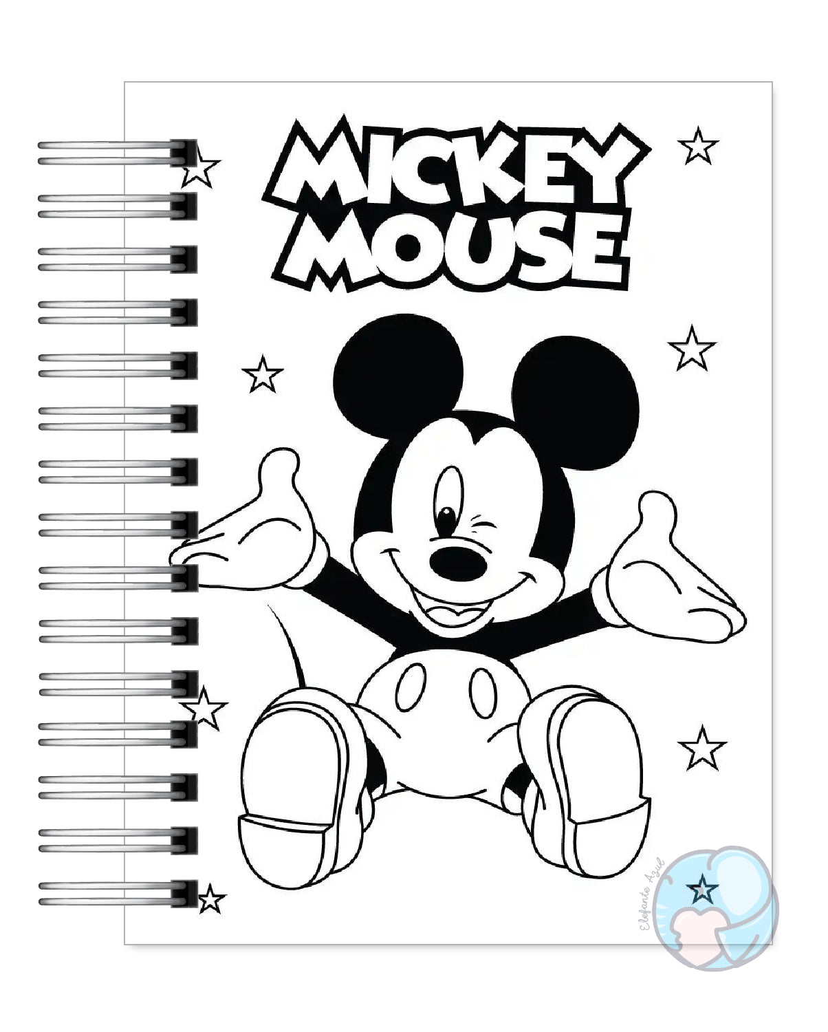 Libro para colorear Mickey Mouse 4