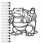 Libro para colorear Pokemon - Miniatura 3