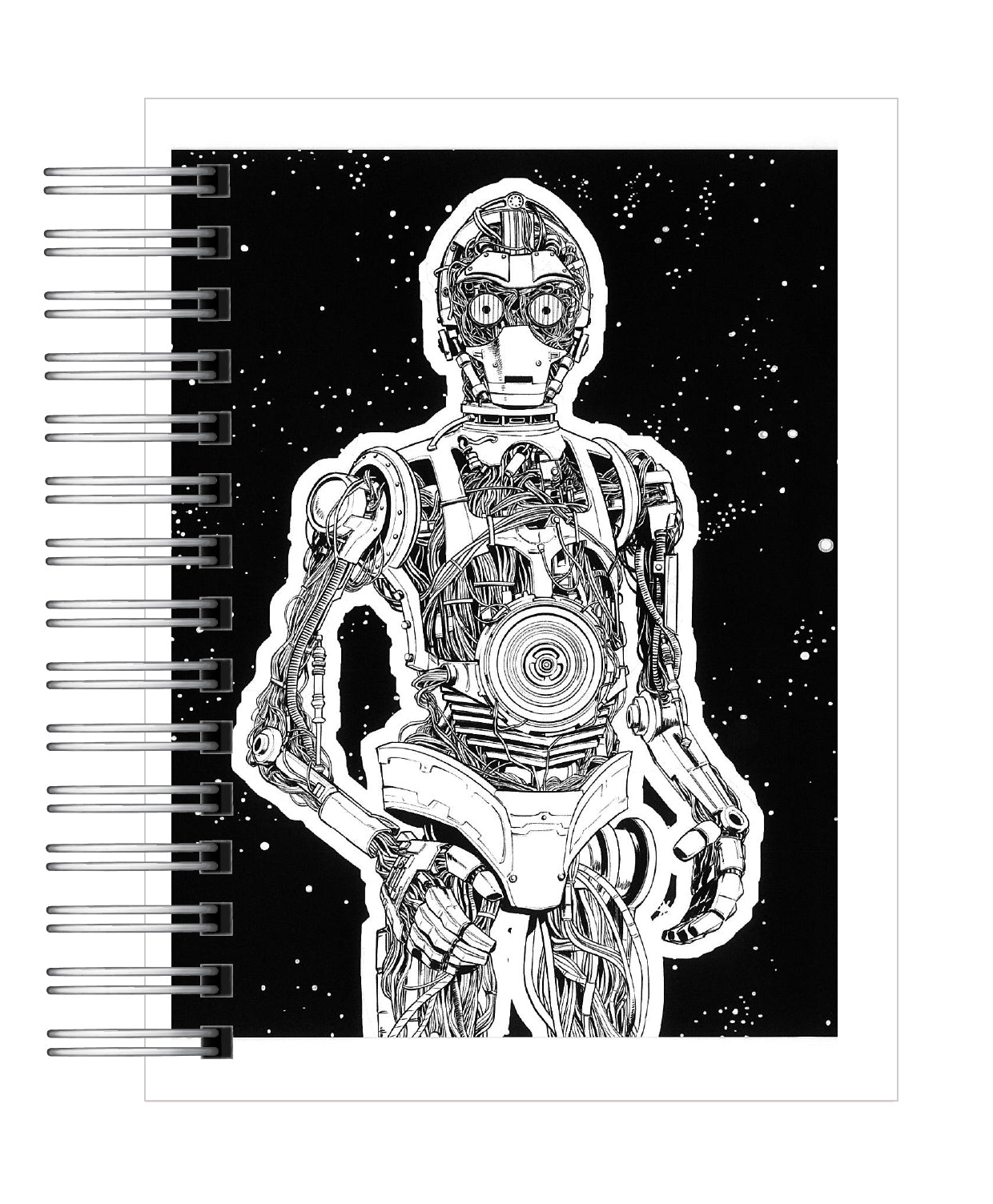 Libro Para Colorear Antiestrés  Star Wars 2