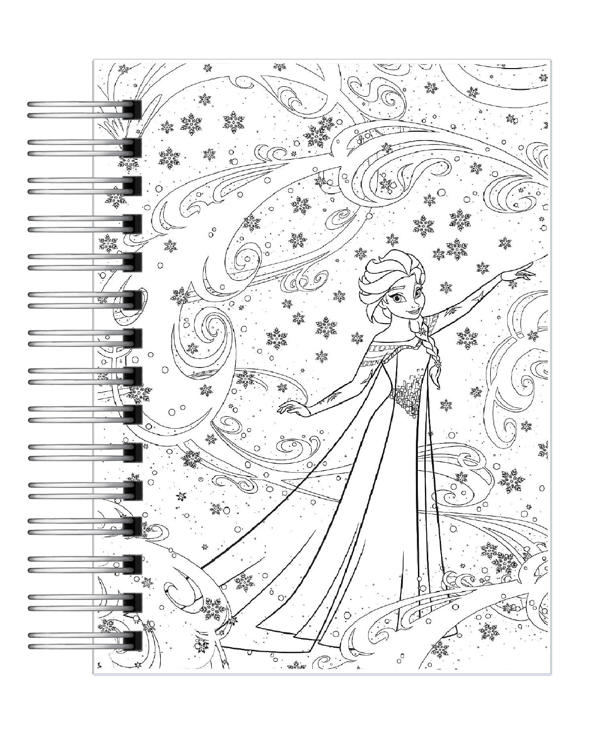 Libro Para Colorear Antiestrés  Frozen II 3