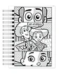Libro para colorear personajes Pixar - Miniatura 4