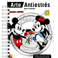 Libro Para Colorear Antiestrés Mickey & Minnie - Miniatura 1