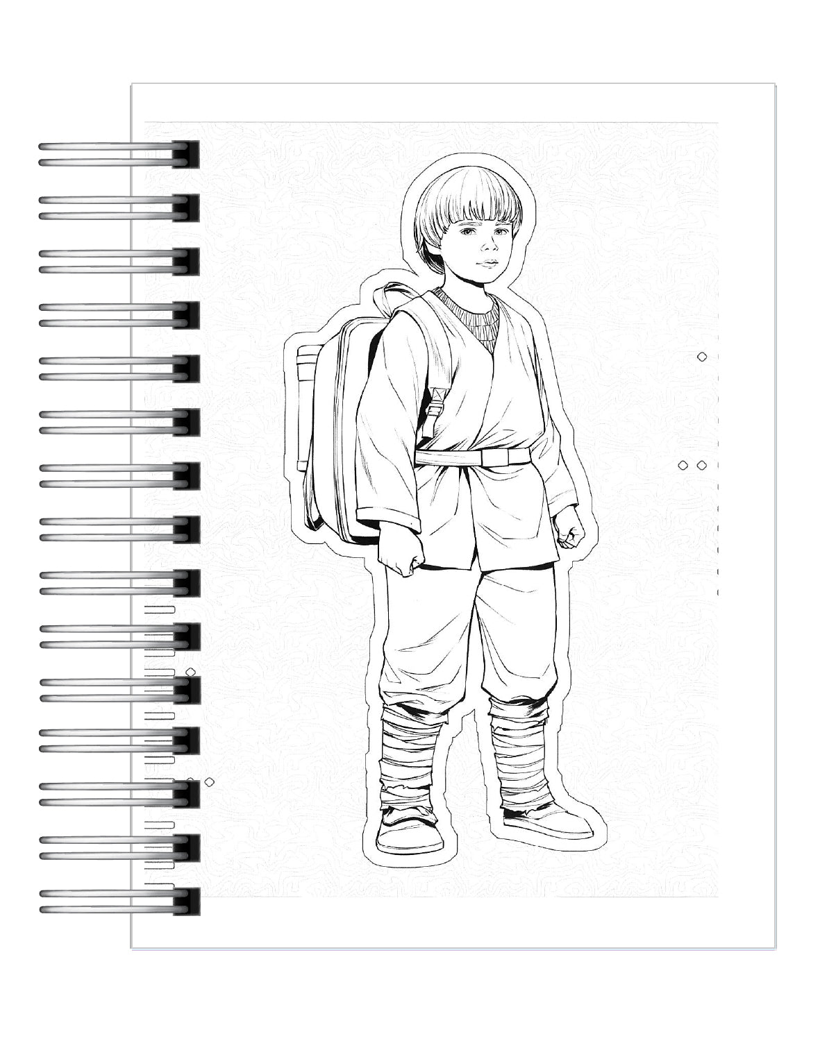 Libro Para Colorear Antiestrés  Star Wars 3