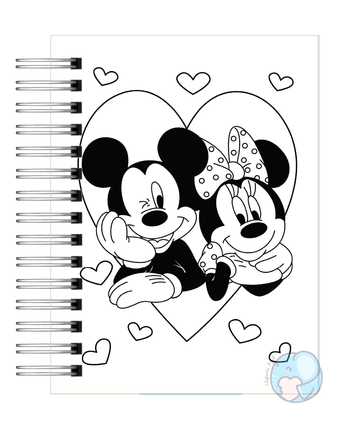 Libro para colorear Mickey Mouse 7