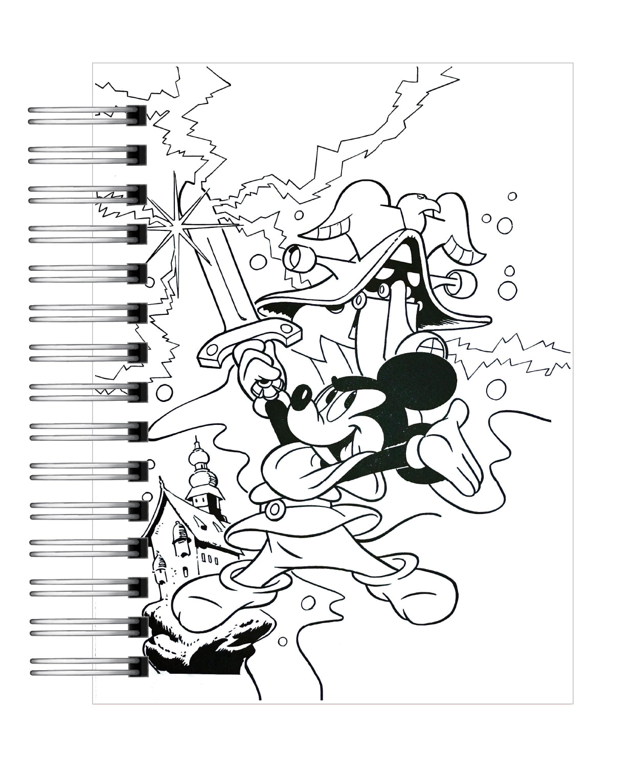 Libro Para Colorear Antiestrés Mickey y sus Amigos 2