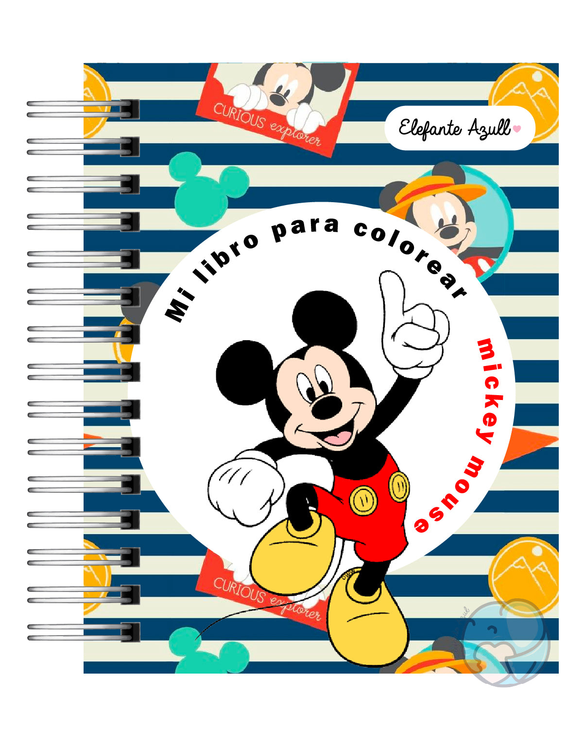Libro para colorear Mickey Mouse 9
