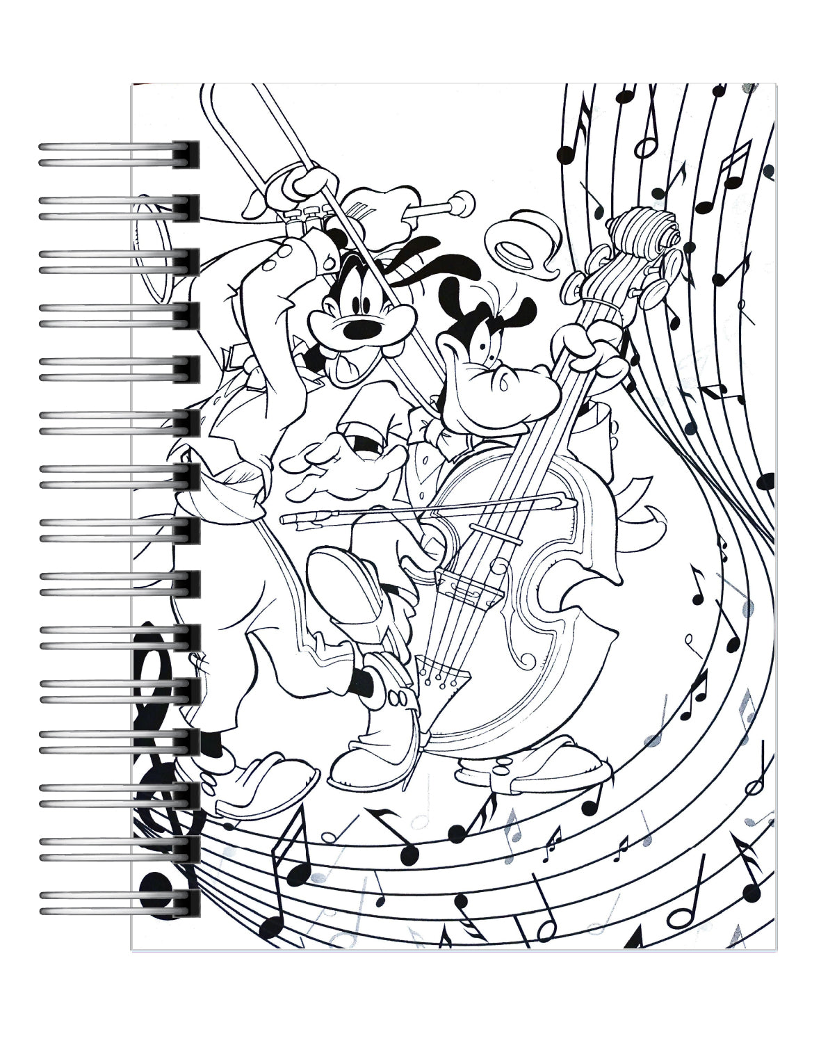 Libro Para Colorear Antiestrés Mickey y sus Amigos 3