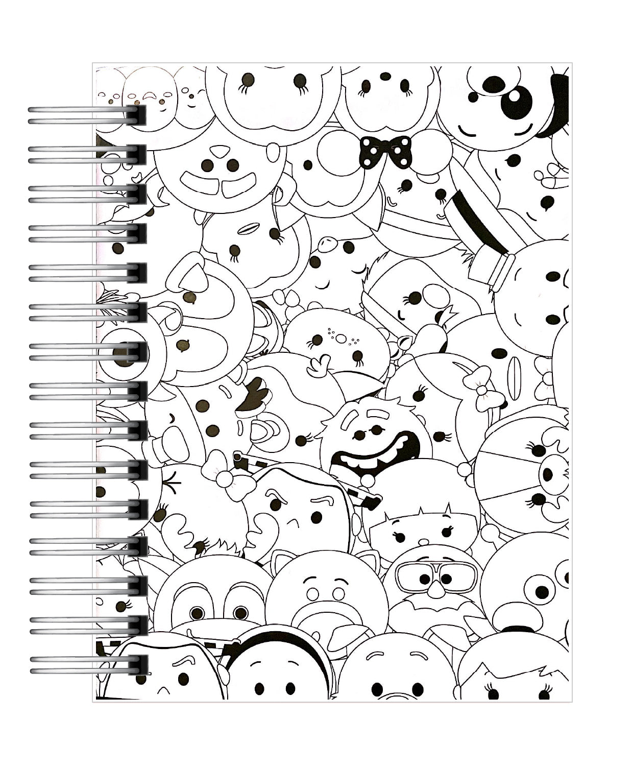 Libro Para Colorear Antiestrés Tsum Tsum 2