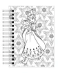 Libro Para Colorear Antiestrés  Frozen II - Miniatura 4