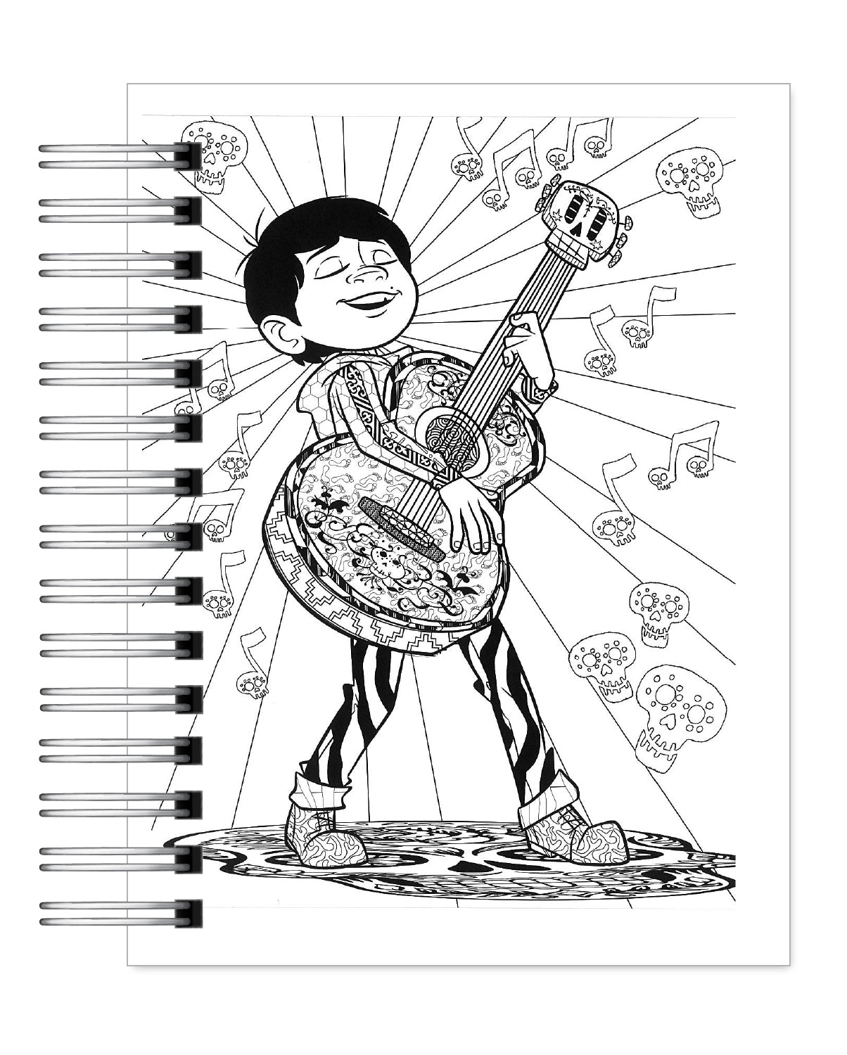 Libro Para Colorear Disney  Coco 4