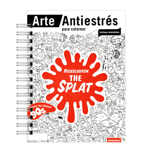 Libro Para Colorear Antiestrés The Splat Nickelodeon
