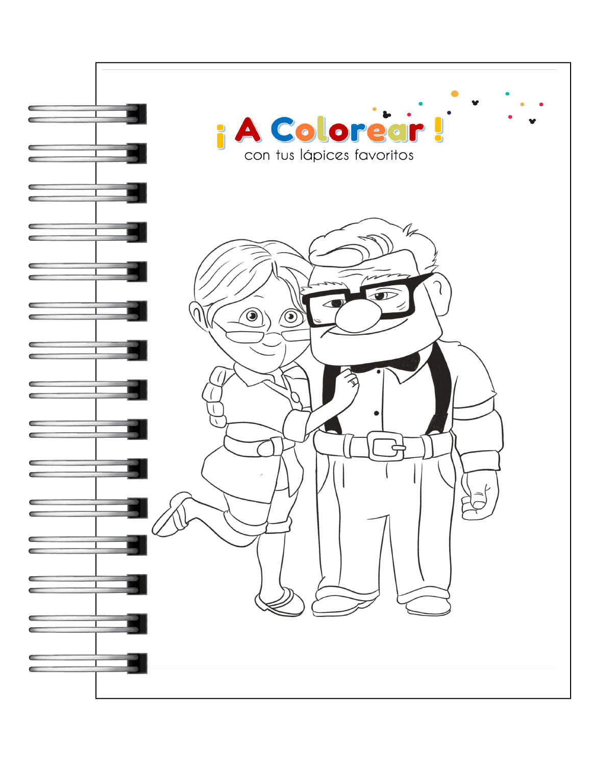 Libro para colorear y de actividades  Disney 100 years 11