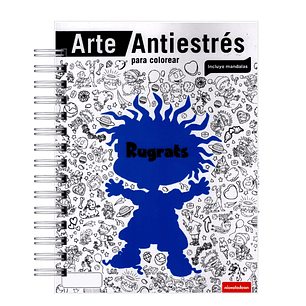 Libro Para Colorear Antiestrés Rugrats