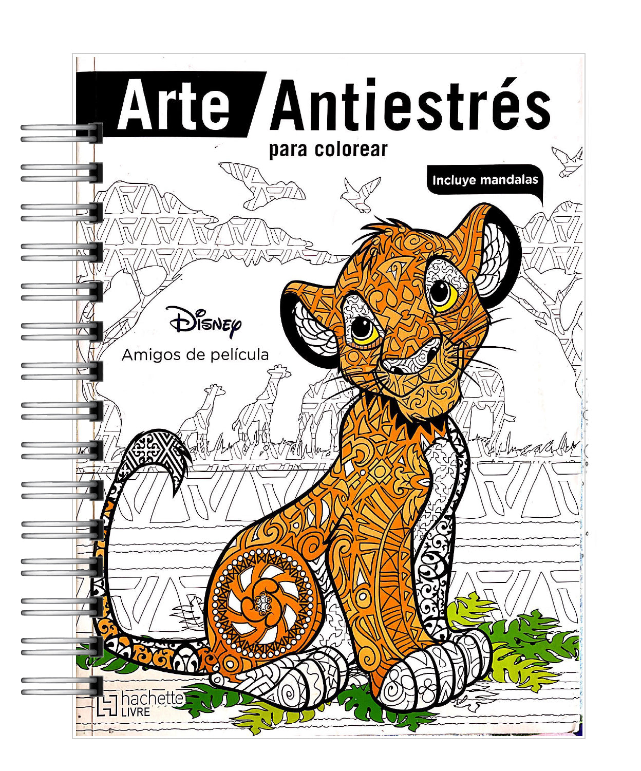 Libro Para Colorear Antiestrés Amigos de Pelicula 1
