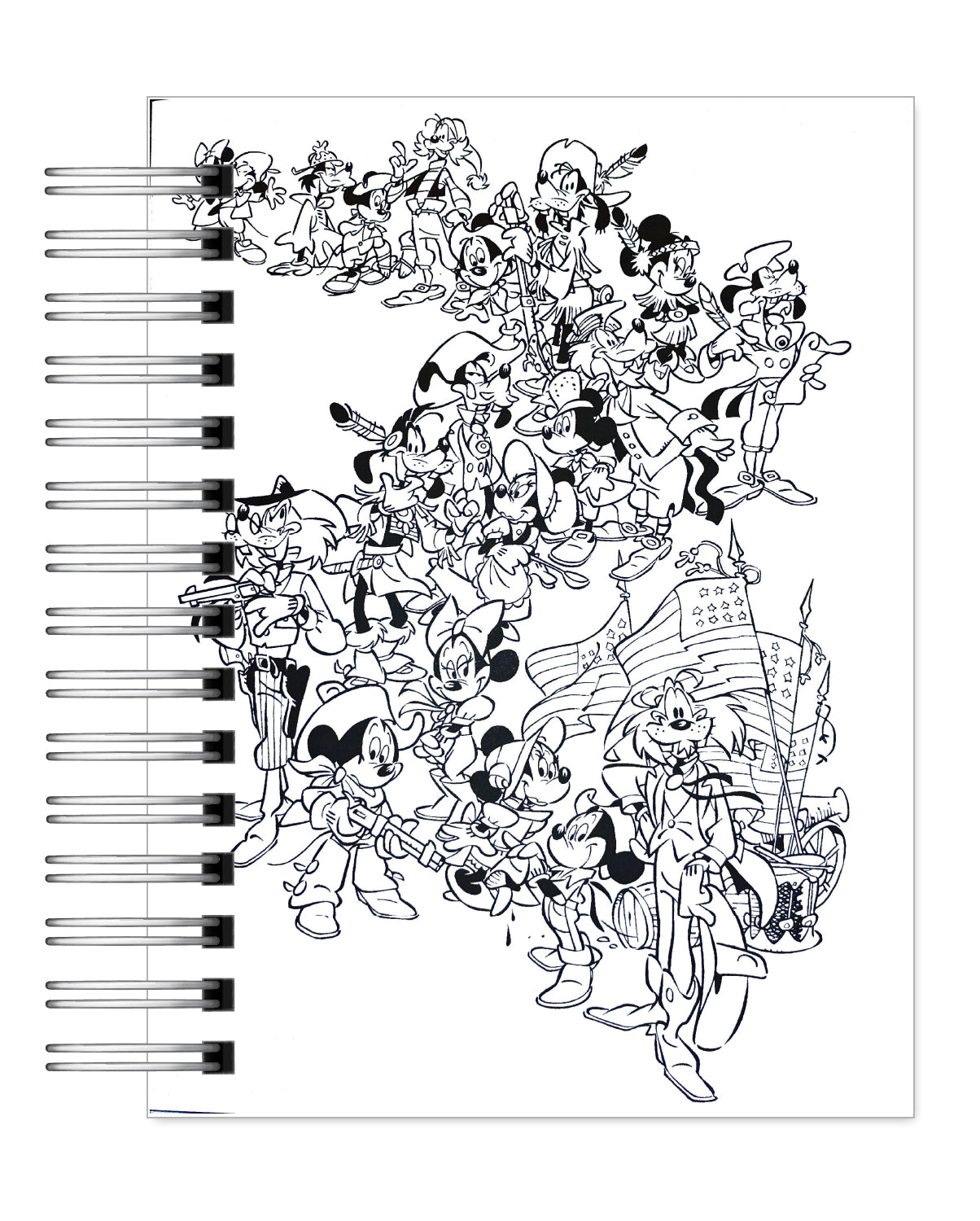 Libro Para Colorear Antiestrés Mickey y sus Amigos 4