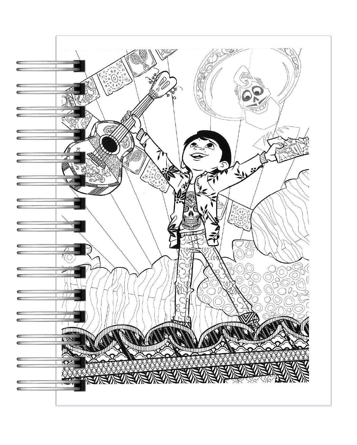 Libro Para Colorear Antiestrés Coco 2