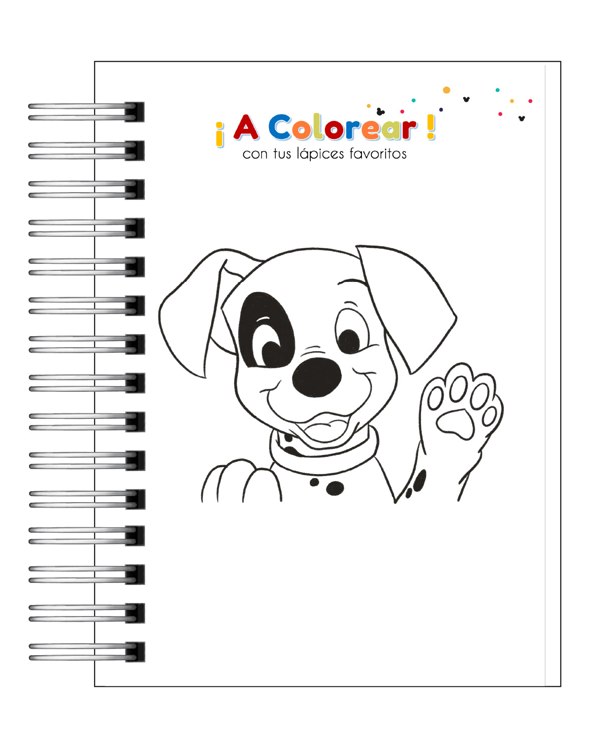 Libro para colorear y de actividades  Disney 100 years 12