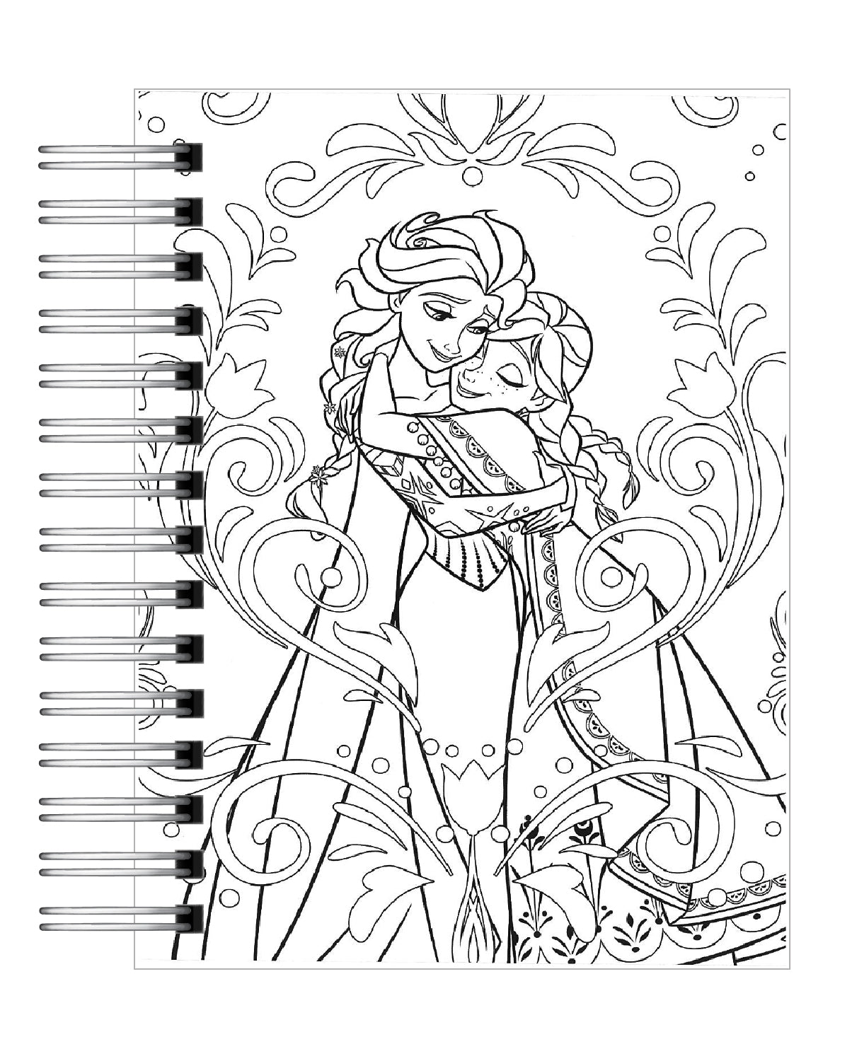 Libro Para Colorear Antiestrés  Frozen II 5