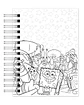 Libro Para Colorear Antiestrés Bob Esponja - Miniatura 4