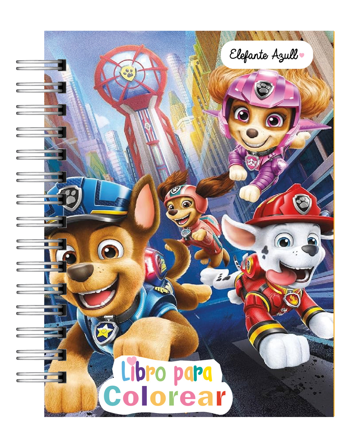 Libro para colorear  Paw Patrol 1