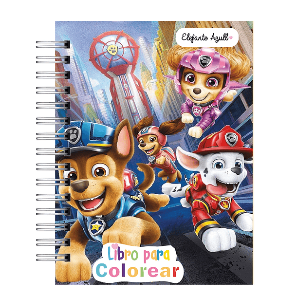 Libro para colorear  Paw Patrol