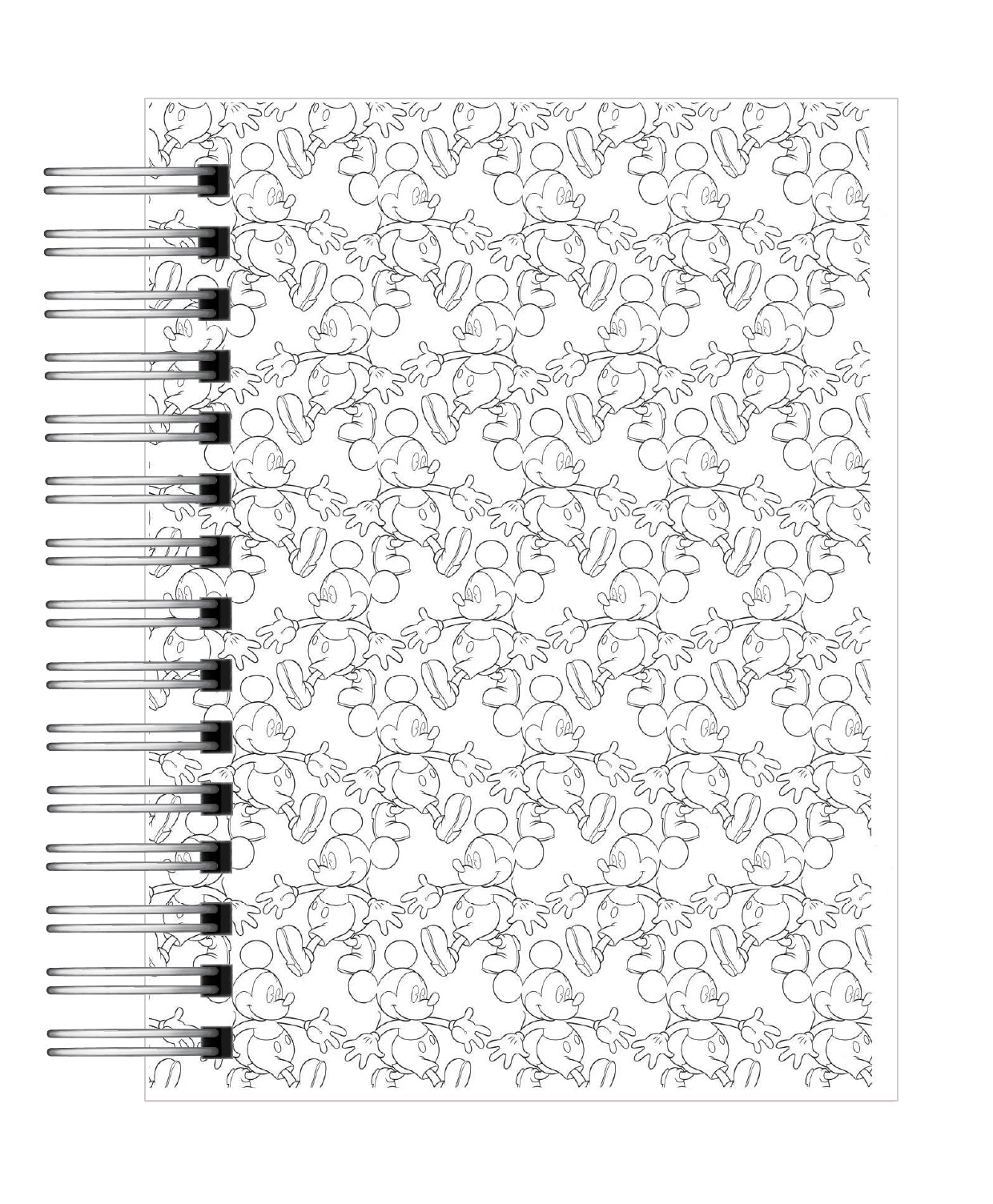 Libro Para Colorear Antiestrés Mickey & Minnie 4