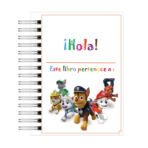 Libro para colorear  Paw Patrol