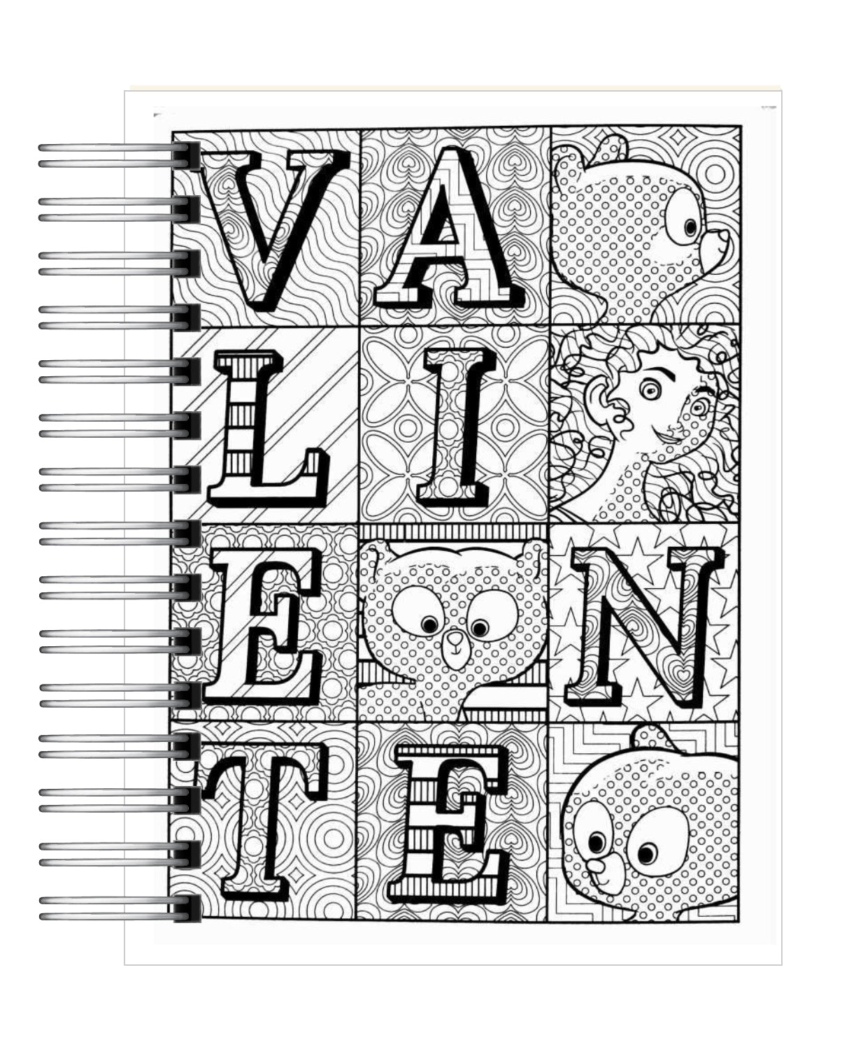 Libro para colorear personajes Pixar 8