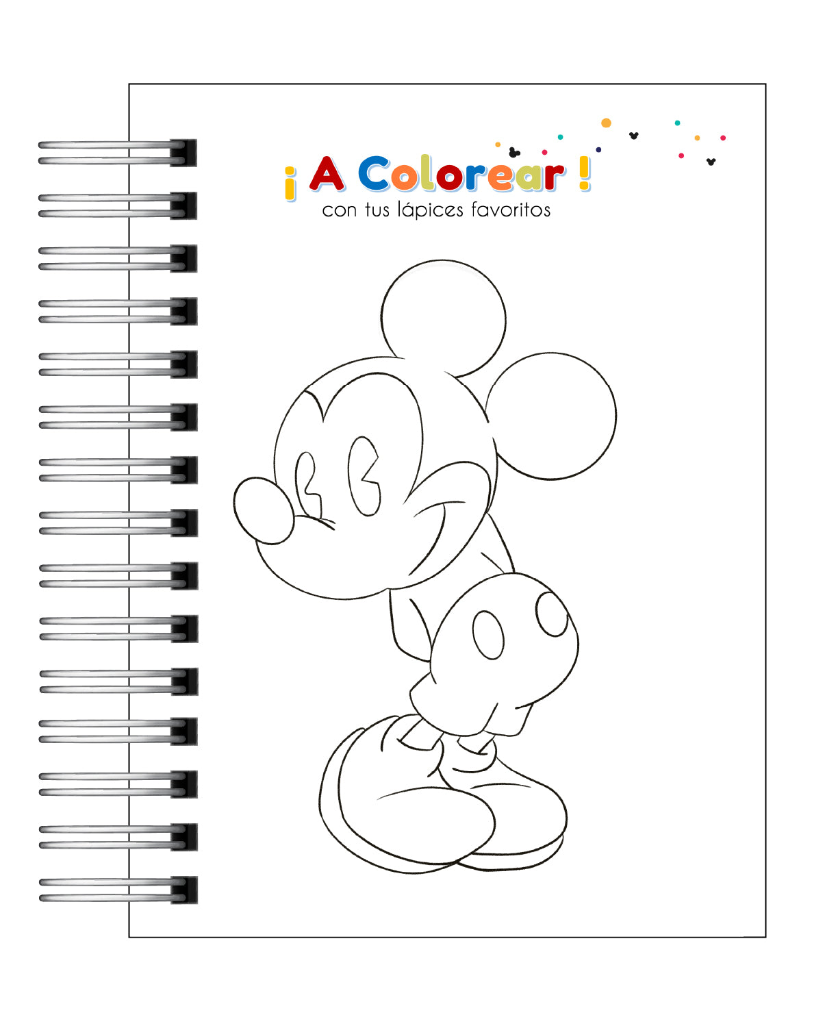 Libro para colorear y de actividades  Disney 100 years 13