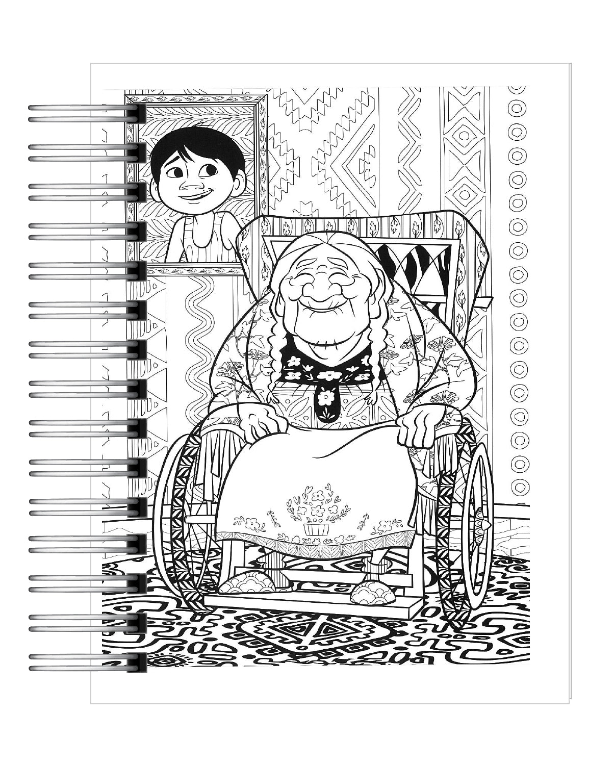 Libro Para Colorear Disney  Coco 7