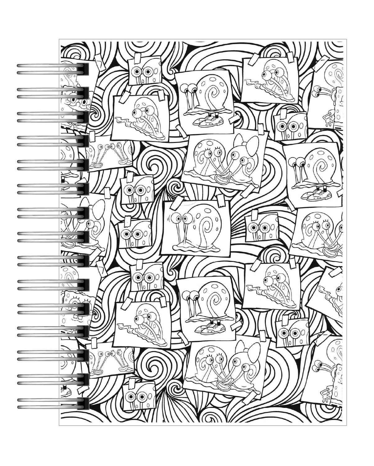 Libro Para Colorear Antiestrés Bob Esponja 5