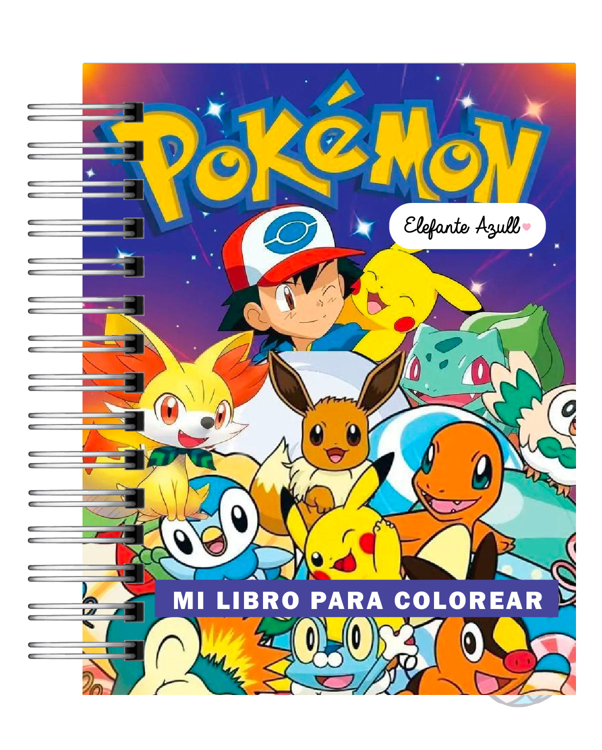 Libro para colorear Pokemon 9