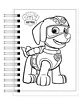 Libro para colorear  Paw Patrol - Miniatura 3