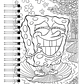 Libro Para Colorear Antiestrés Bob Esponja - Miniatura 6