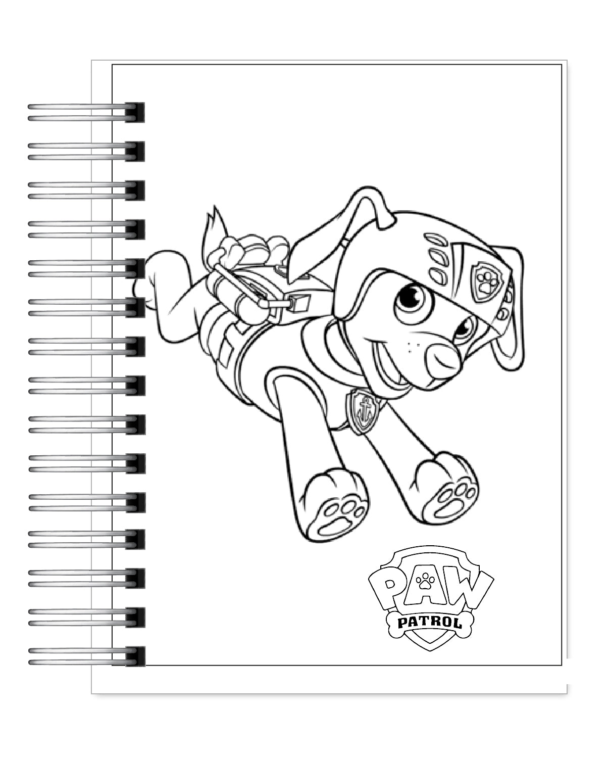 Libro para colorear  Paw Patrol 4