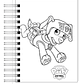 Libro para colorear  Paw Patrol - Miniatura 4