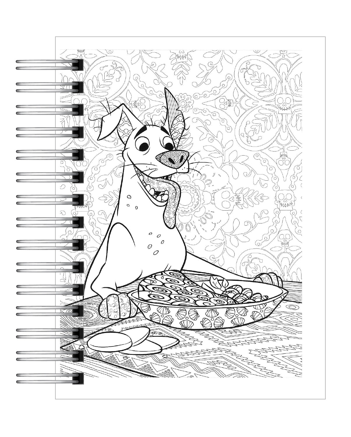 Libro Para Colorear Antiestrés Coco 3