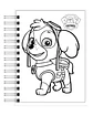 Libro para colorear  Paw Patrol - Miniatura 5