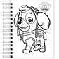 Libro para colorear  Paw Patrol - Miniatura 5
