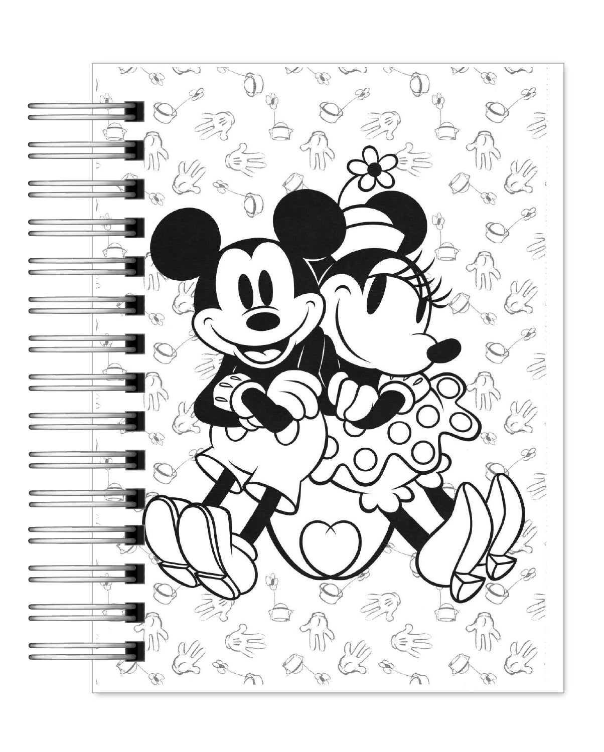 Libro Para Colorear Antiestrés Mickey & Minnie 6
