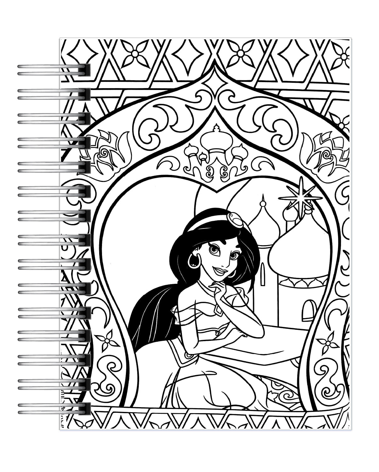Libro Para Colorear Antiestrés PRINCESAS ENCANTADORAS 3