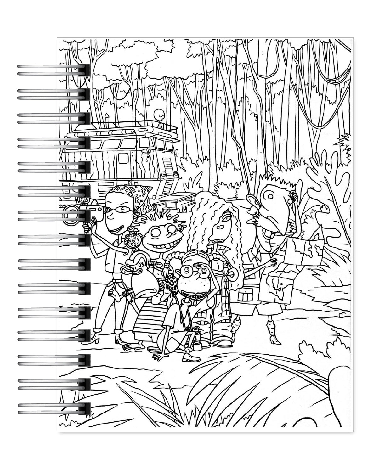 Libro Para Colorear Antiestrés The Splat Nickelodeon 4