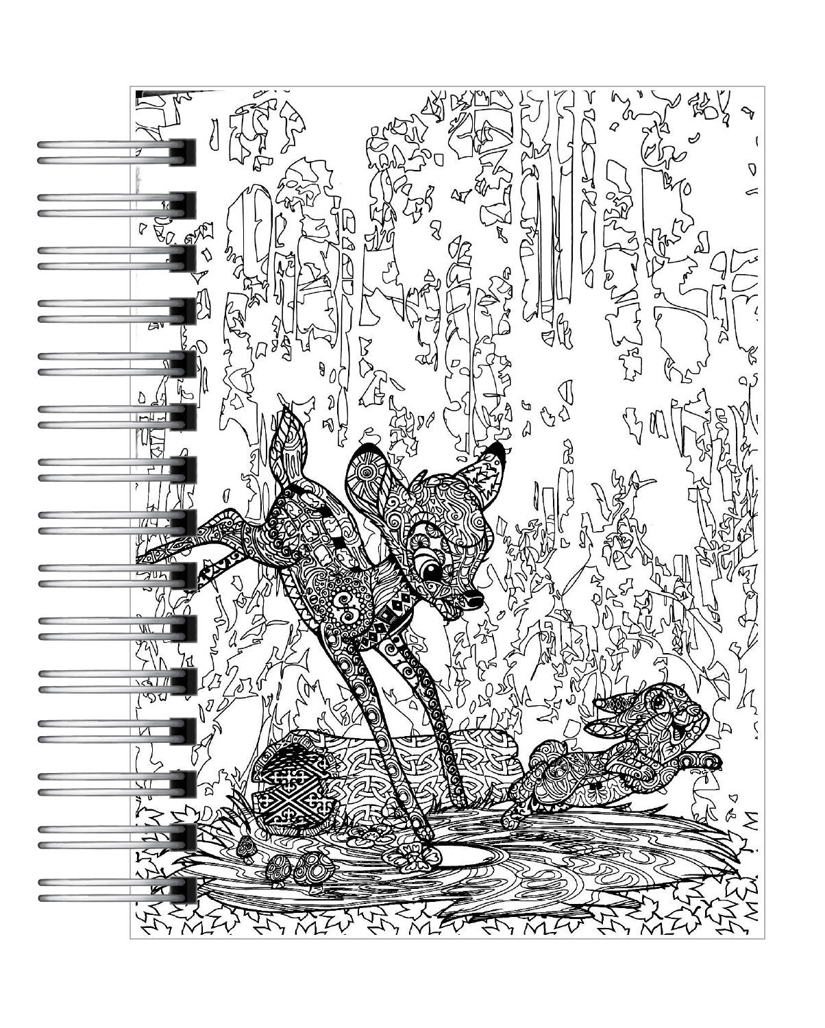 Libro Para Colorear Antiestrés Amigos de Pelicula 5